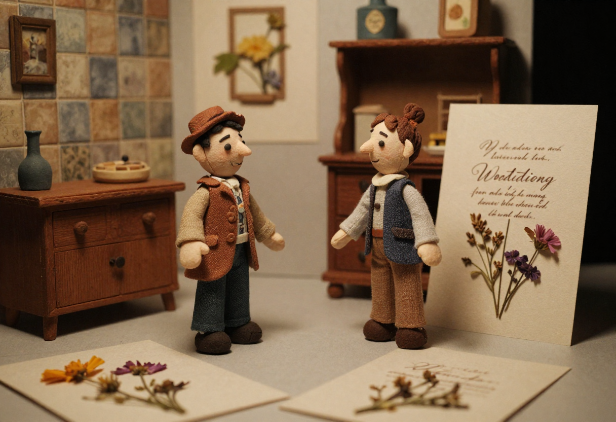 Handmade greeting cards collection